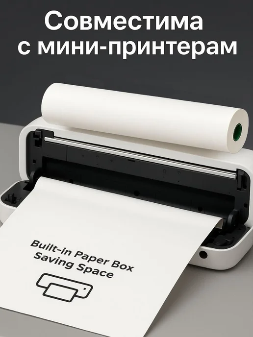 Фото товара 25694, термобумага в рулоне а4 для термопринтера